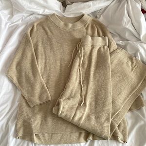 Free People malibu solid surf set (pants)